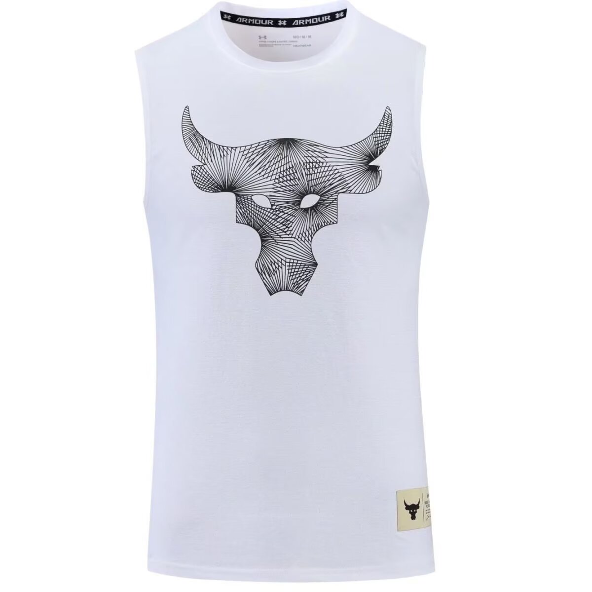 Camiseta Deportiva Esqueleto The Rock Under Armour UA #UAT08