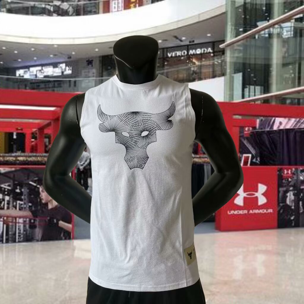 Camiseta Deportiva Esqueleto The Rock Under Armour UA #UAT08