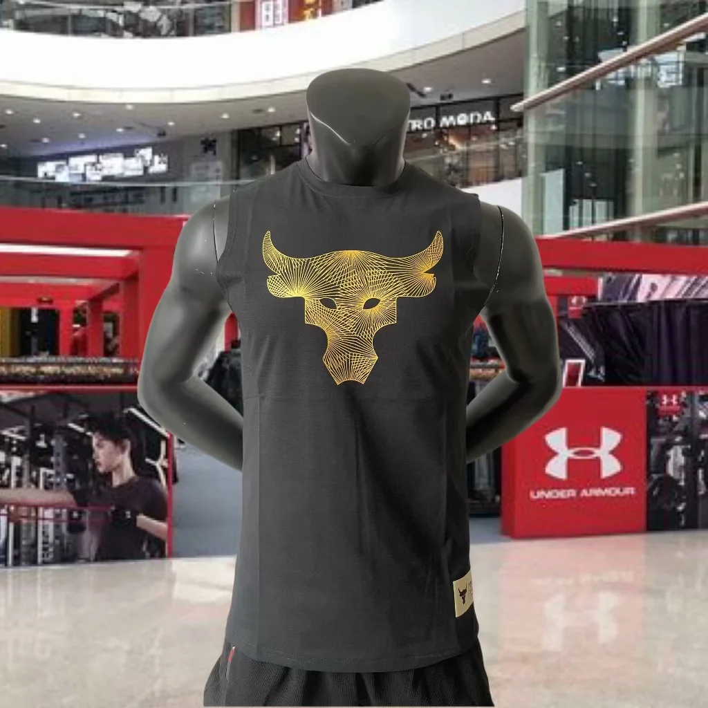 Camiseta Deportiva Esqueleto The Rock Under Armour UA #UAT08