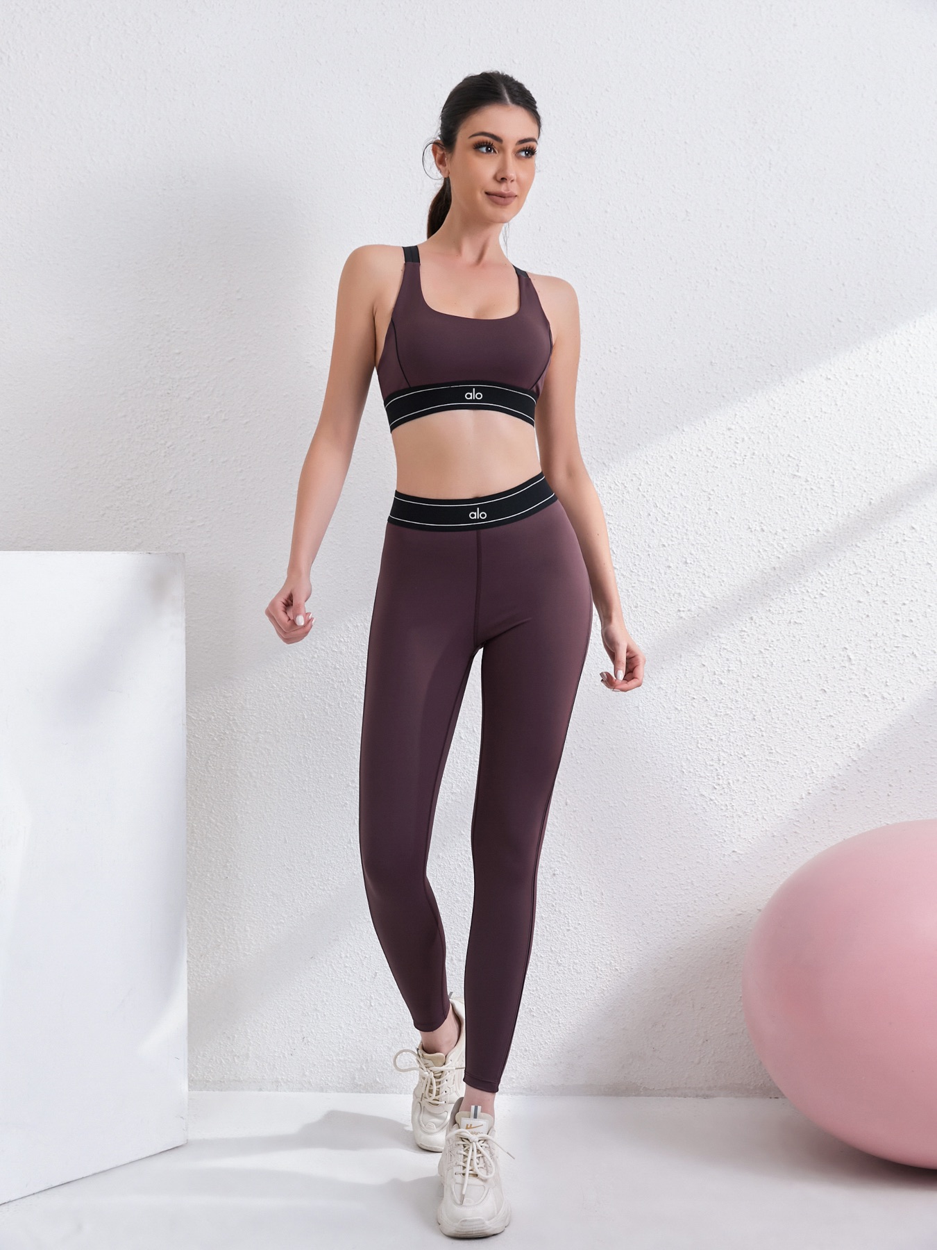 Conjunto Deportivo Licrado Mujer ALO #ALO5107