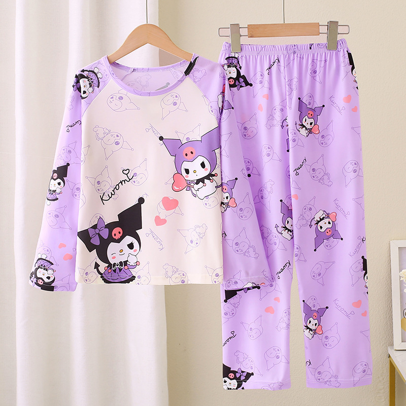 Pijama Temática Niños y Niñas (KUROMI) (2 pcs) Talla 8-18