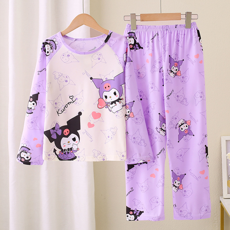 Pijama Temática Niños y Niñas (KUROMI) (2 pcs) Talla 8-18