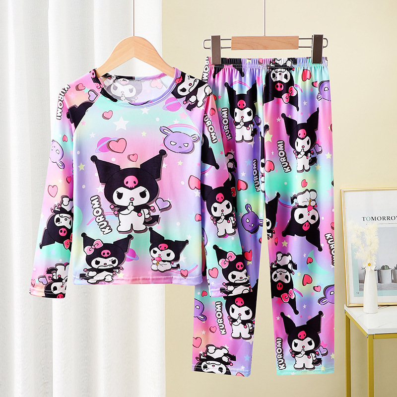 Pijama Temática Niños y Niñas (KUROMI) (2 pcs) Talla 8-18