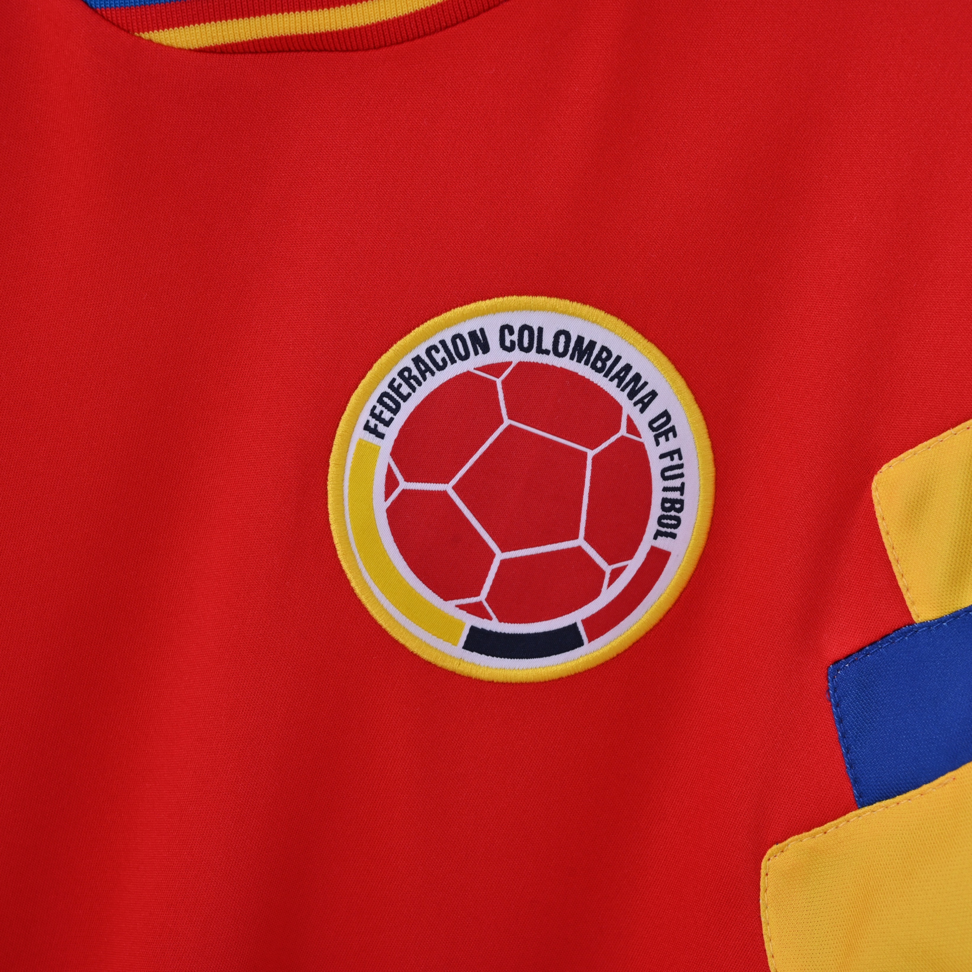 RETRO Camiseta Seleccion Colombia Mundial 1990 Visitante (Replica 1.1)