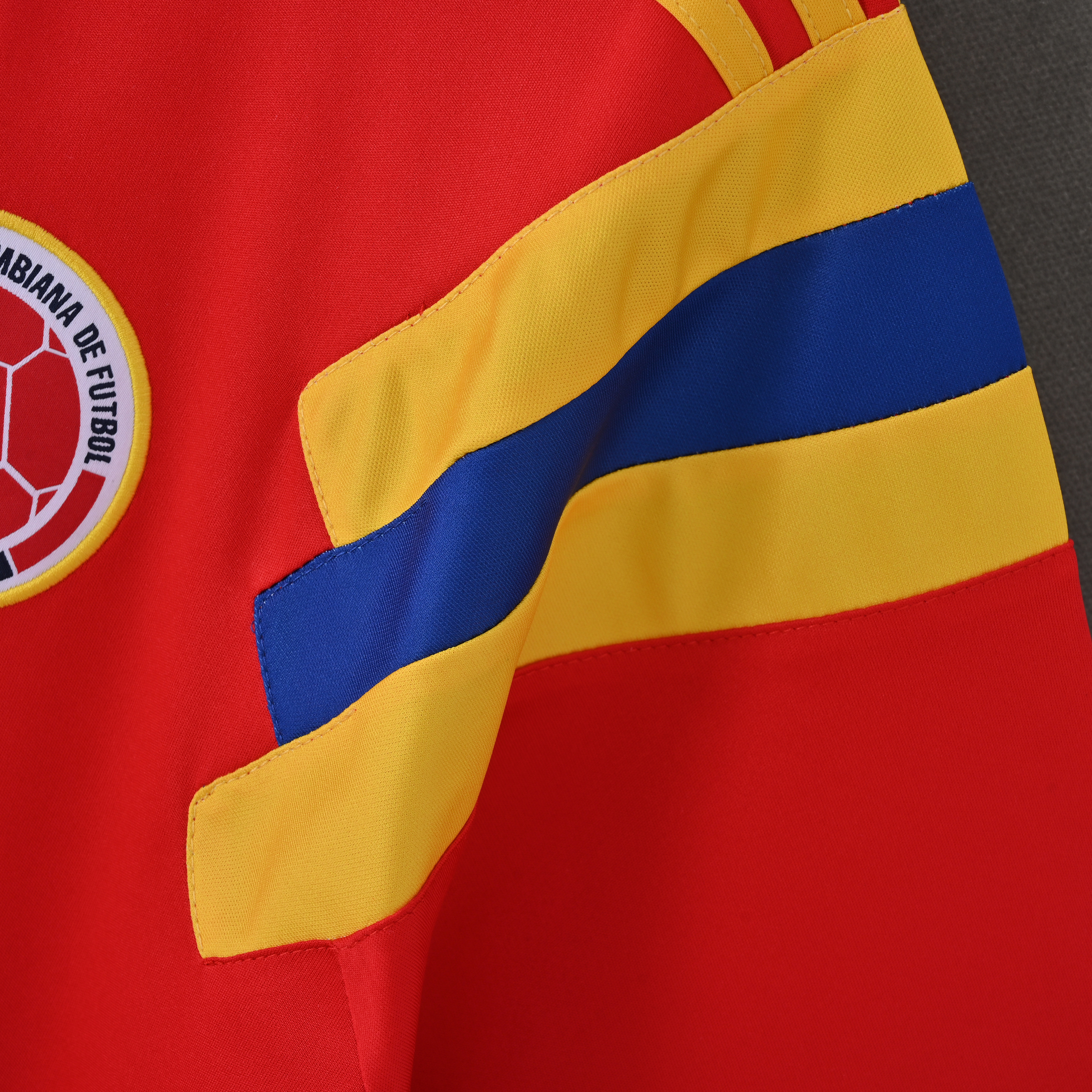 RETRO Camiseta Seleccion Colombia Mundial 1990 Visitante (Replica 1.1)