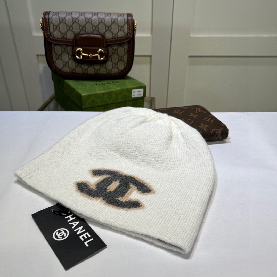Gorro Chanel  tipo beanie (Replica 1.1) #CH001