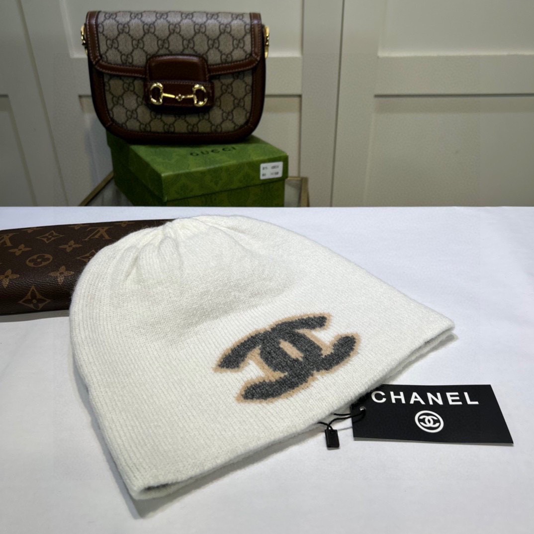 Gorro Chanel  tipo beanie (Replica 1.1) #CH001