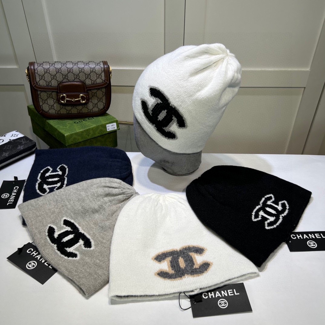 Gorro Chanel  tipo beanie (Replica 1.1) #CH001