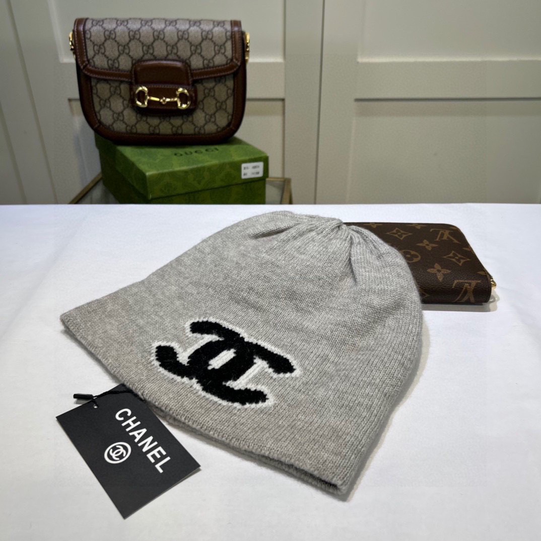 Gorro Chanel  tipo beanie (Replica 1.1) #CH001